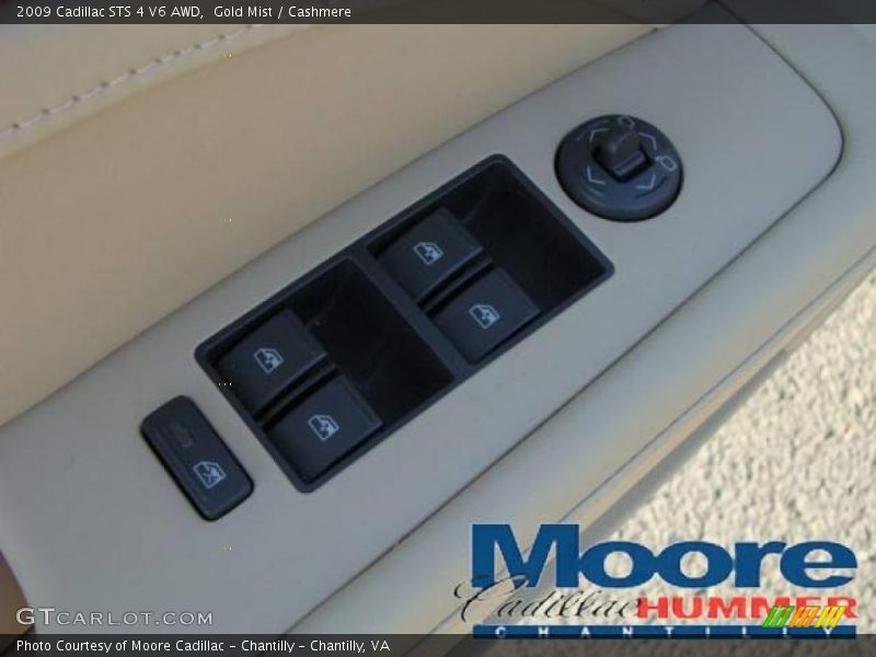 Gold Mist / Cashmere 2009 Cadillac STS 4 V6 AWD