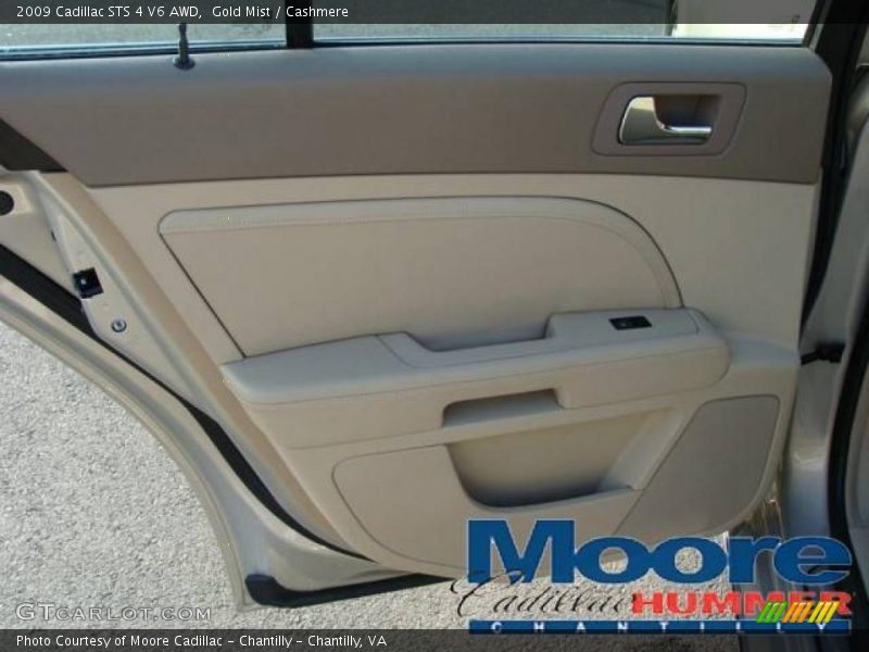 Gold Mist / Cashmere 2009 Cadillac STS 4 V6 AWD