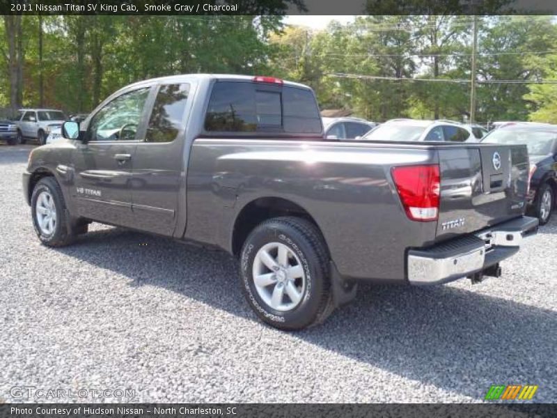 Smoke Gray / Charcoal 2011 Nissan Titan SV King Cab