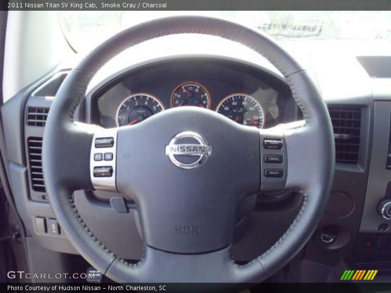 Smoke Gray / Charcoal 2011 Nissan Titan SV King Cab