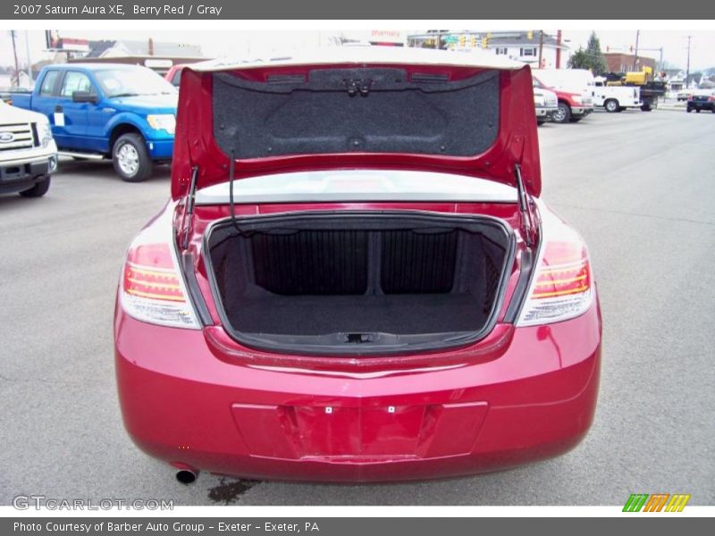 Berry Red / Gray 2007 Saturn Aura XE