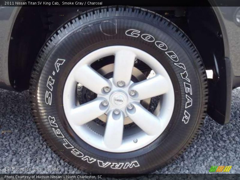 Smoke Gray / Charcoal 2011 Nissan Titan SV King Cab