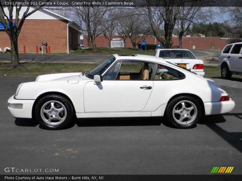  1991 911 Carrera 4 Coupe Grand Prix White