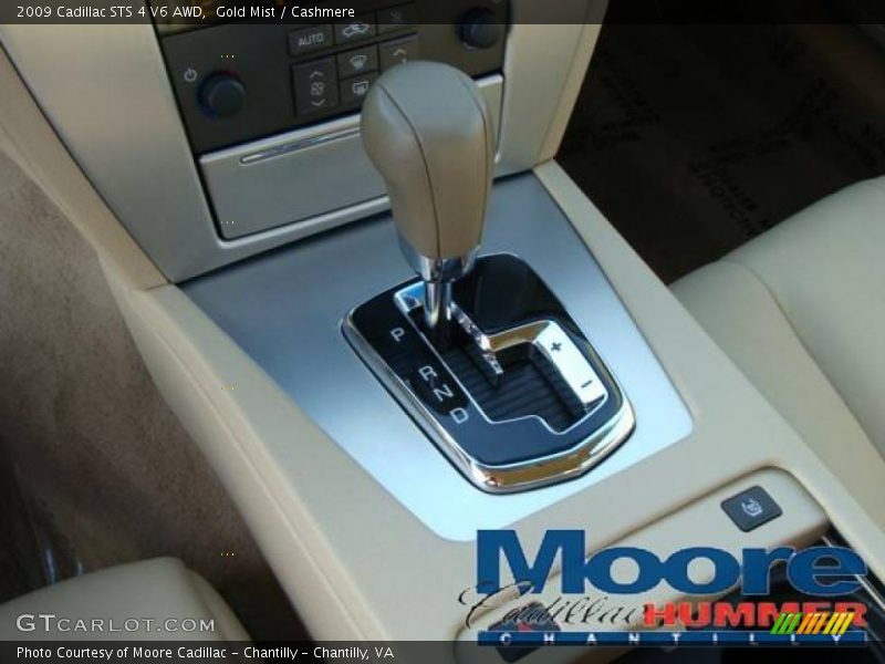 Gold Mist / Cashmere 2009 Cadillac STS 4 V6 AWD