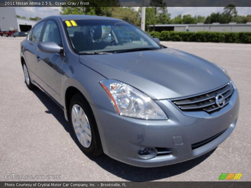Ocean Gray / Frost 2011 Nissan Altima 2.5 S