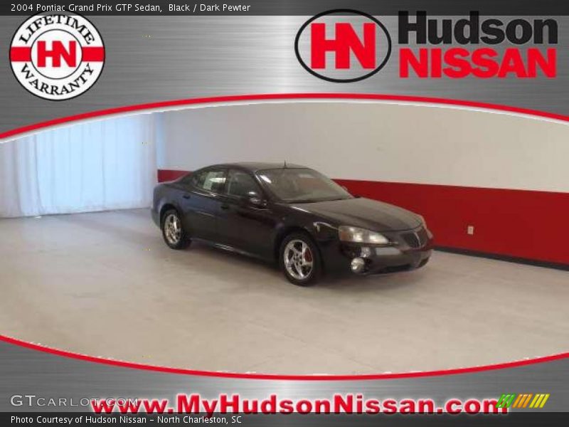 Black / Dark Pewter 2004 Pontiac Grand Prix GTP Sedan