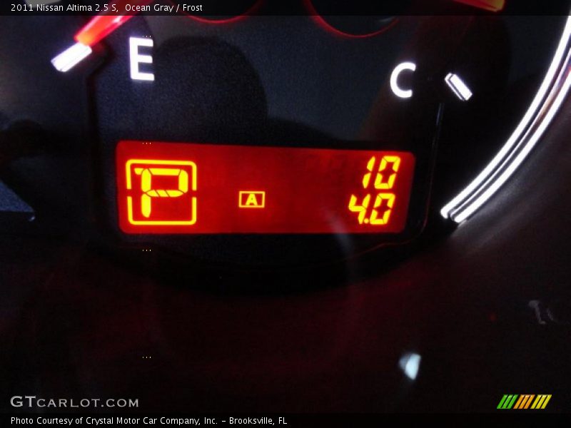 Ocean Gray / Frost 2011 Nissan Altima 2.5 S
