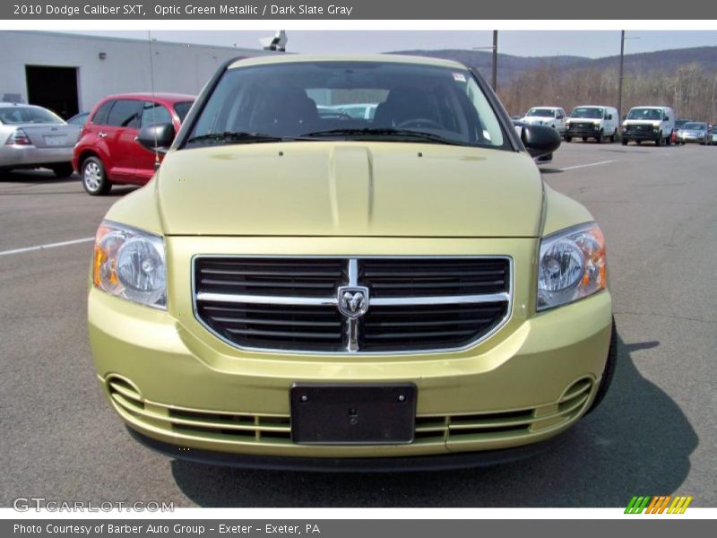 Optic Green Metallic / Dark Slate Gray 2010 Dodge Caliber SXT