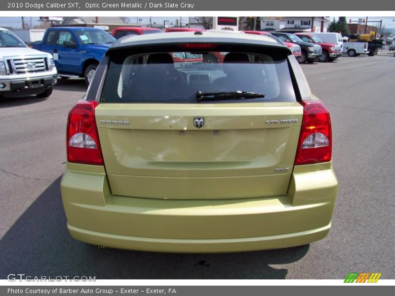 Optic Green Metallic / Dark Slate Gray 2010 Dodge Caliber SXT
