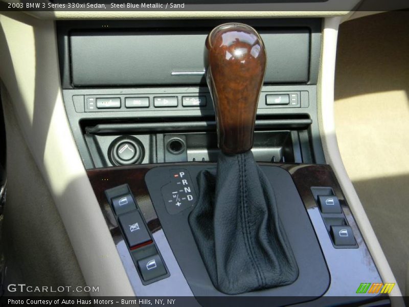 Steel Blue Metallic / Sand 2003 BMW 3 Series 330xi Sedan