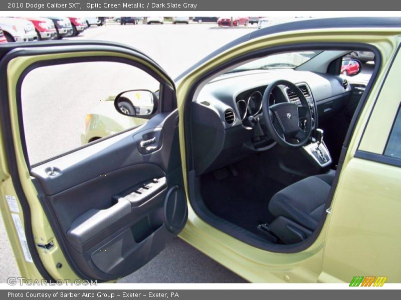 Optic Green Metallic / Dark Slate Gray 2010 Dodge Caliber SXT