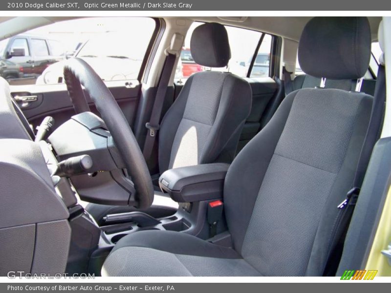 Optic Green Metallic / Dark Slate Gray 2010 Dodge Caliber SXT