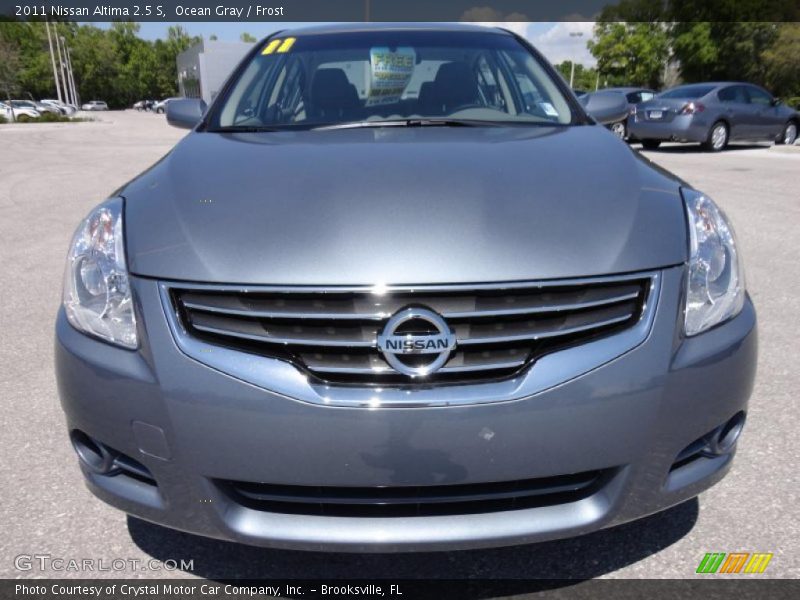 Ocean Gray / Frost 2011 Nissan Altima 2.5 S