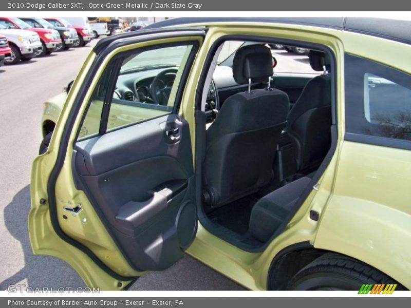 Optic Green Metallic / Dark Slate Gray 2010 Dodge Caliber SXT