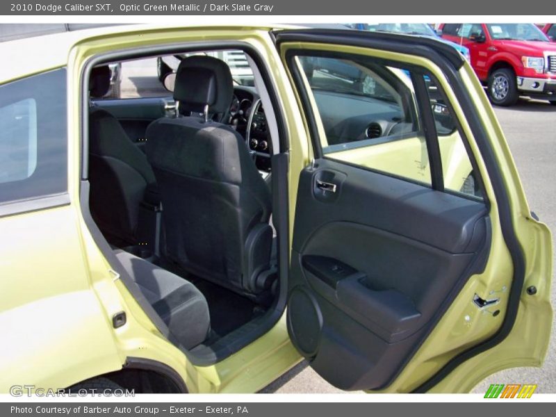 Optic Green Metallic / Dark Slate Gray 2010 Dodge Caliber SXT