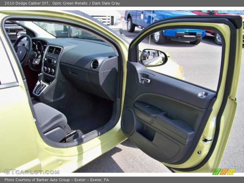 Optic Green Metallic / Dark Slate Gray 2010 Dodge Caliber SXT