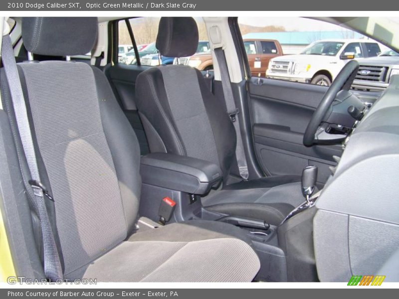 Optic Green Metallic / Dark Slate Gray 2010 Dodge Caliber SXT