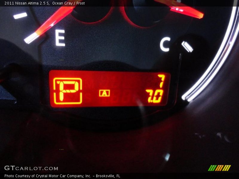 Ocean Gray / Frost 2011 Nissan Altima 2.5 S
