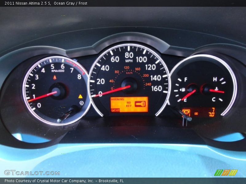 Ocean Gray / Frost 2011 Nissan Altima 2.5 S