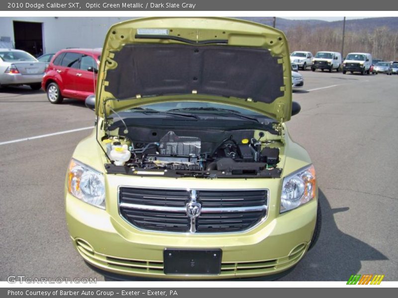 Optic Green Metallic / Dark Slate Gray 2010 Dodge Caliber SXT