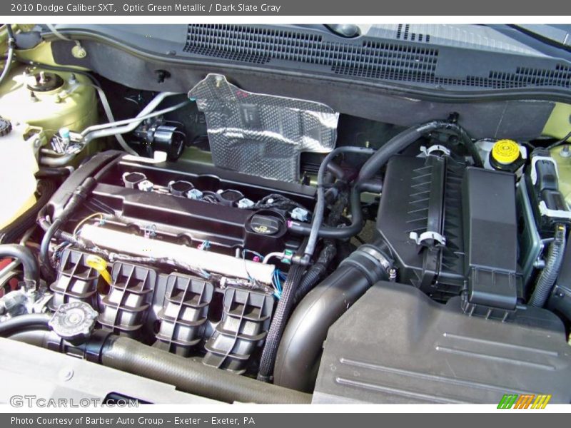 Optic Green Metallic / Dark Slate Gray 2010 Dodge Caliber SXT