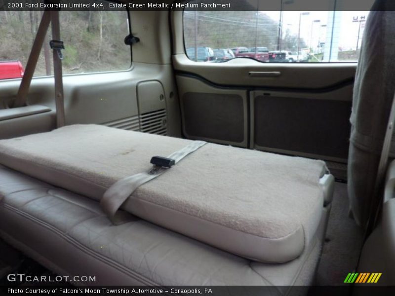 Estate Green Metallic / Medium Parchment 2001 Ford Excursion Limited 4x4