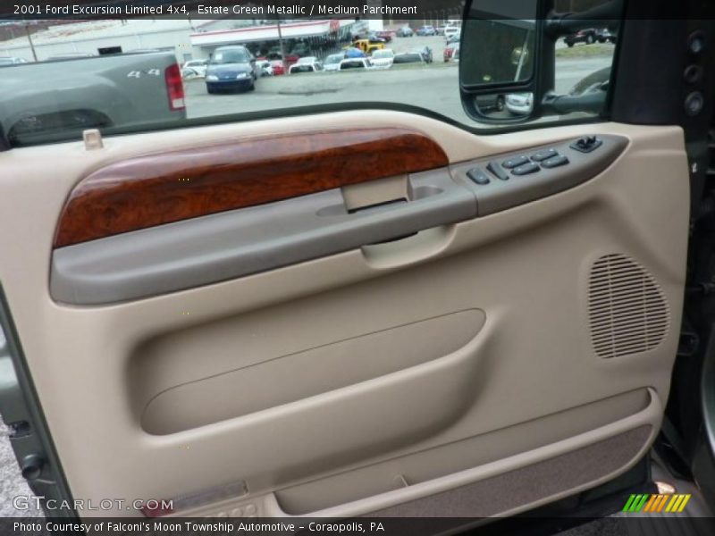 Estate Green Metallic / Medium Parchment 2001 Ford Excursion Limited 4x4