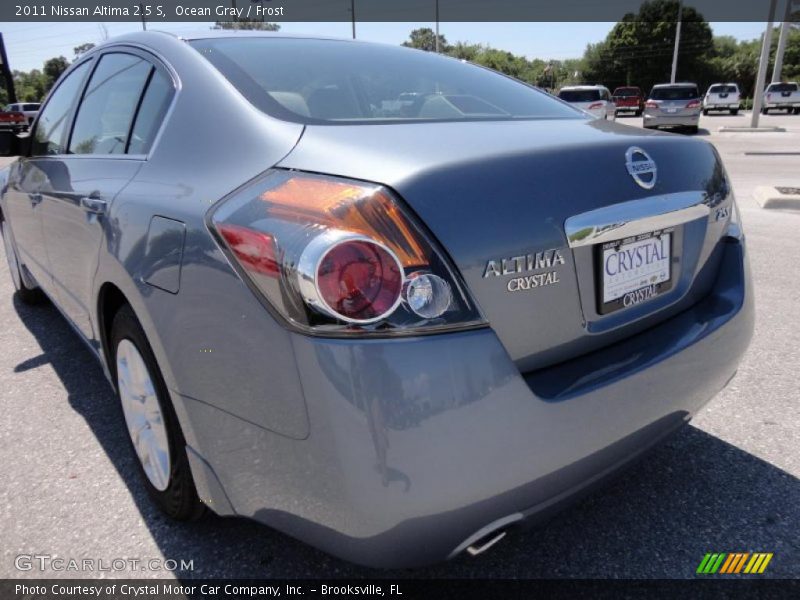 Ocean Gray / Frost 2011 Nissan Altima 2.5 S