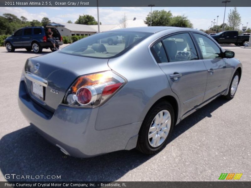 Ocean Gray / Frost 2011 Nissan Altima 2.5 S