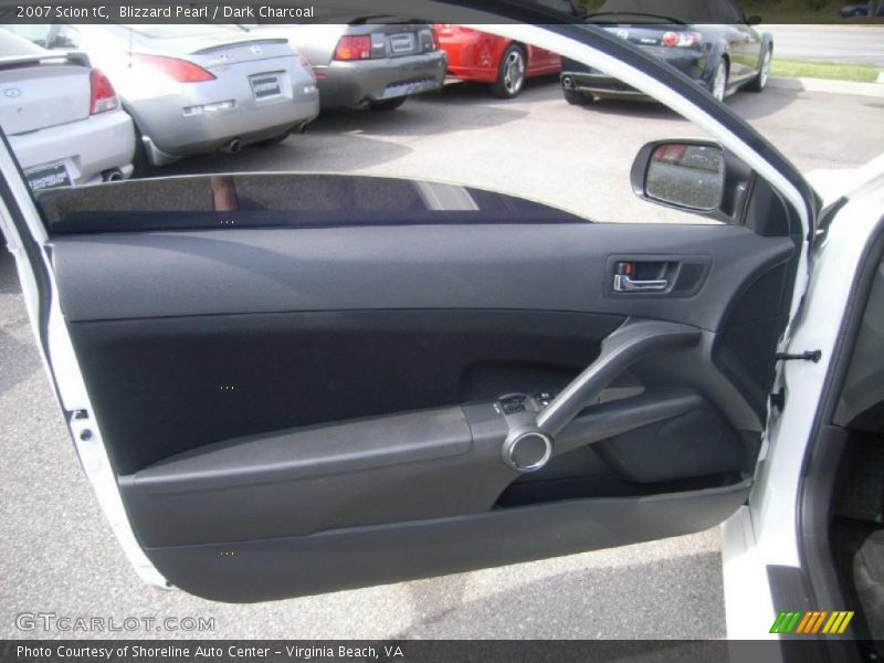 Blizzard Pearl / Dark Charcoal 2007 Scion tC