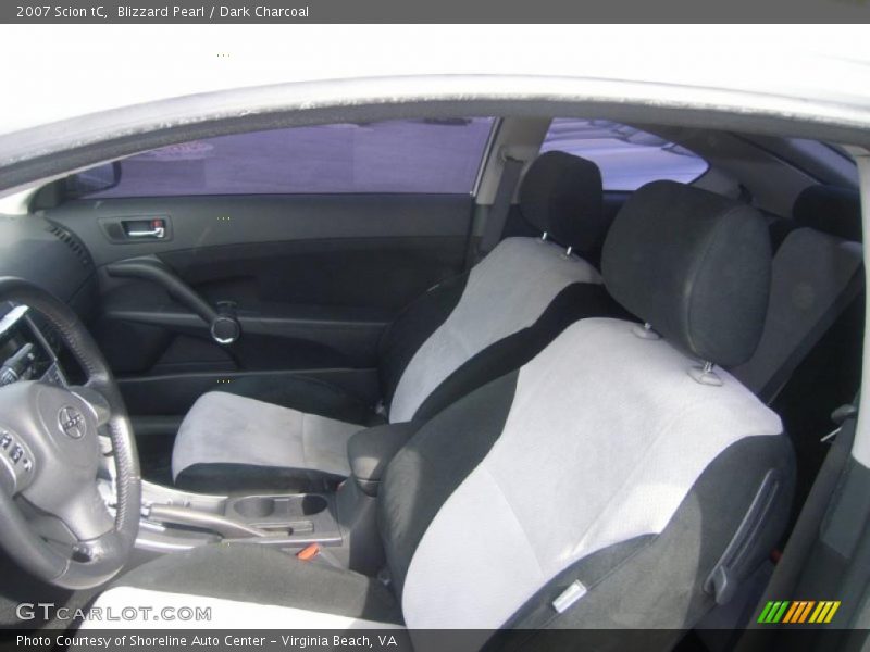 Blizzard Pearl / Dark Charcoal 2007 Scion tC
