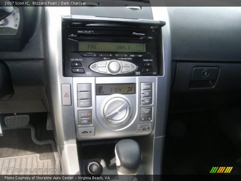 Blizzard Pearl / Dark Charcoal 2007 Scion tC