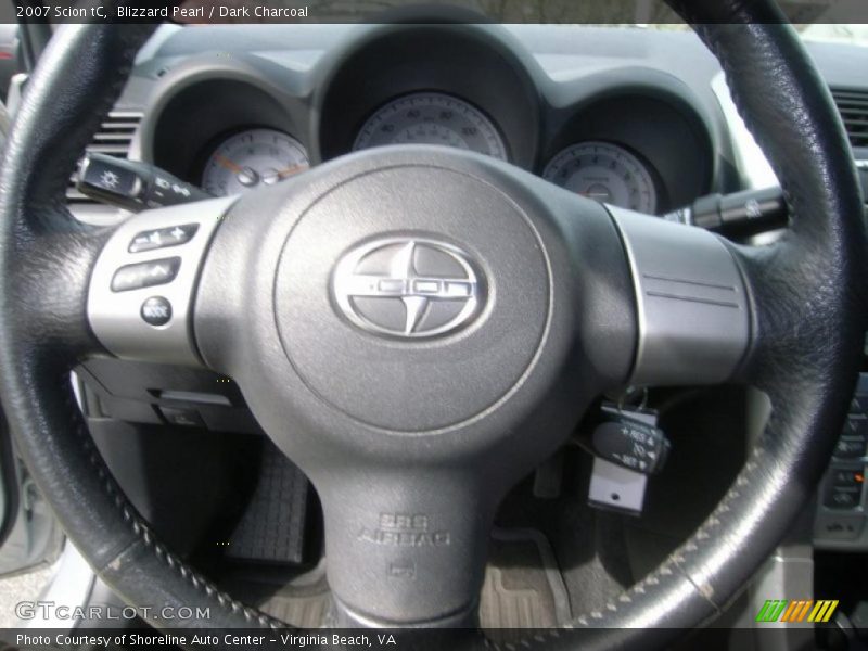 Blizzard Pearl / Dark Charcoal 2007 Scion tC