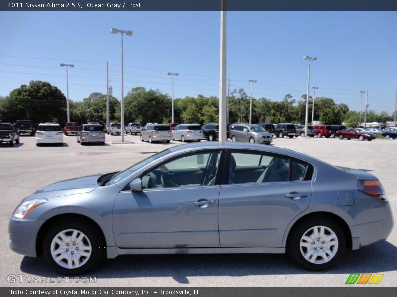 Ocean Gray / Frost 2011 Nissan Altima 2.5 S