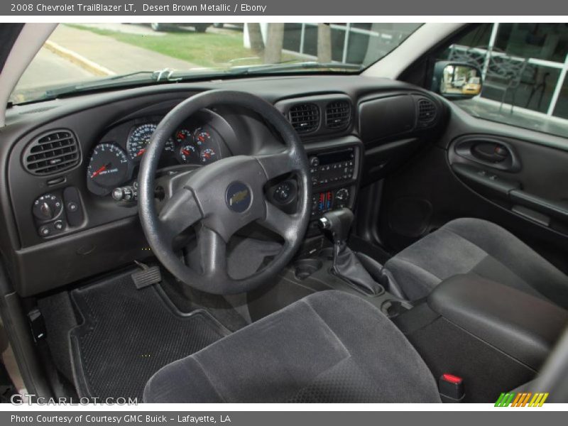 Desert Brown Metallic / Ebony 2008 Chevrolet TrailBlazer LT