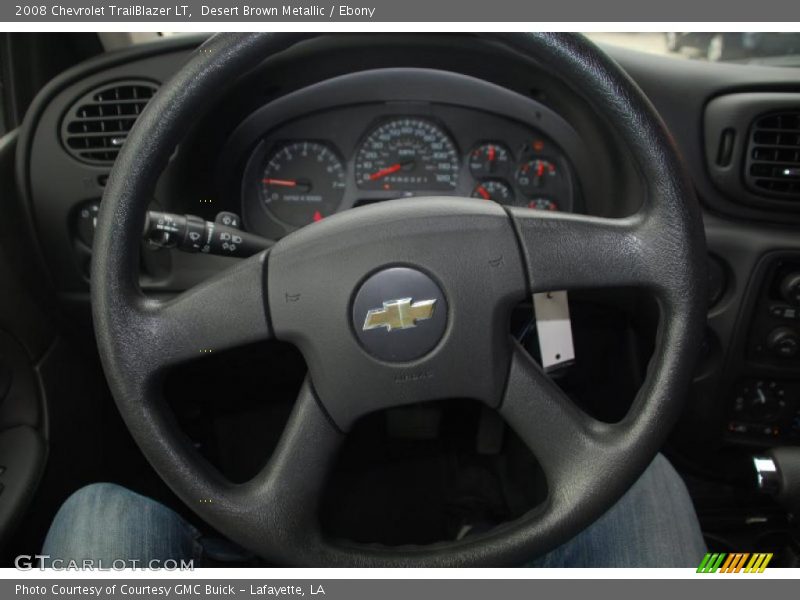 Desert Brown Metallic / Ebony 2008 Chevrolet TrailBlazer LT