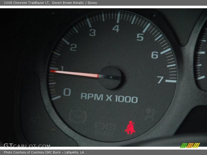 Desert Brown Metallic / Ebony 2008 Chevrolet TrailBlazer LT