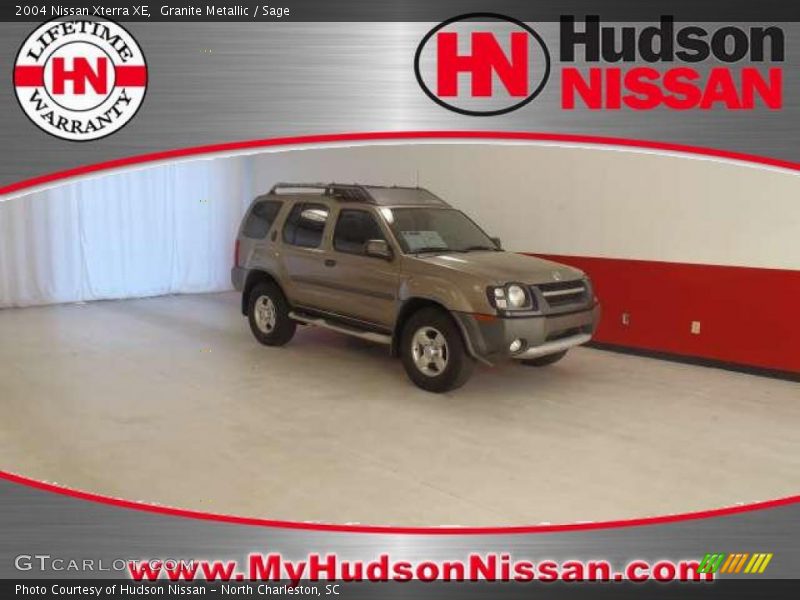 Granite Metallic / Sage 2004 Nissan Xterra XE