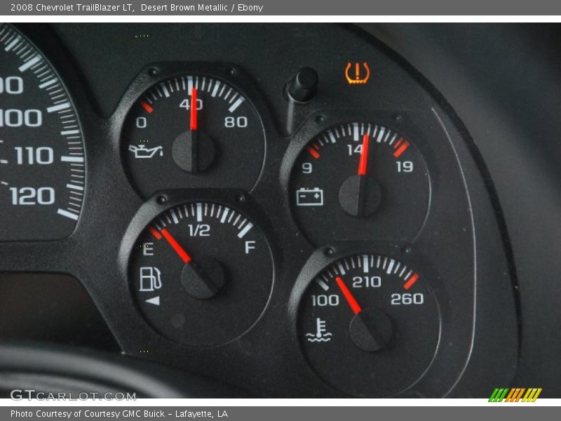 Desert Brown Metallic / Ebony 2008 Chevrolet TrailBlazer LT