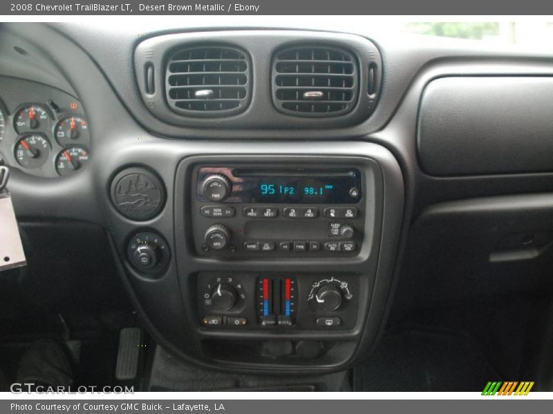 Desert Brown Metallic / Ebony 2008 Chevrolet TrailBlazer LT