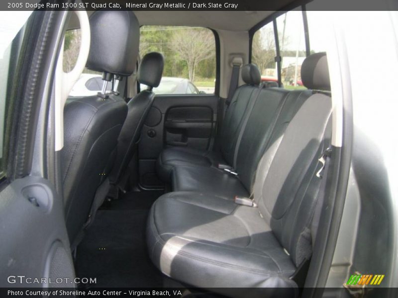 Mineral Gray Metallic / Dark Slate Gray 2005 Dodge Ram 1500 SLT Quad Cab