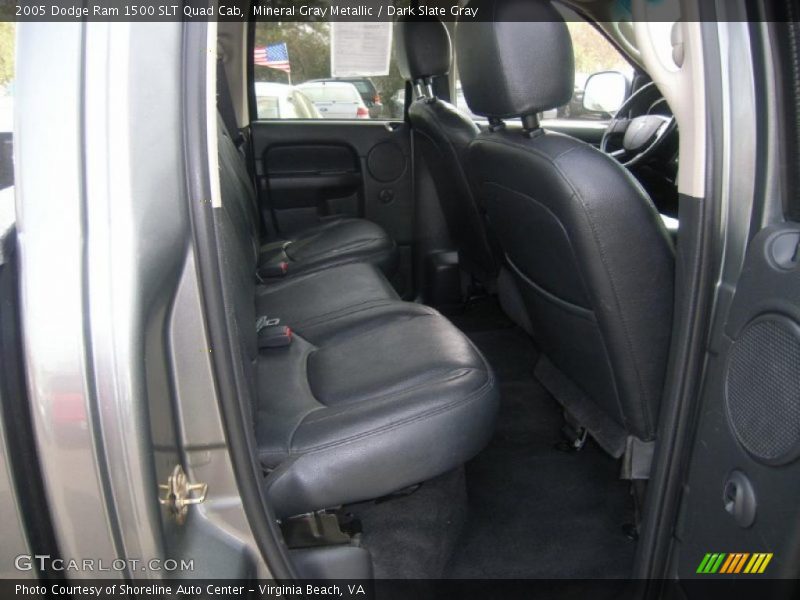 Mineral Gray Metallic / Dark Slate Gray 2005 Dodge Ram 1500 SLT Quad Cab
