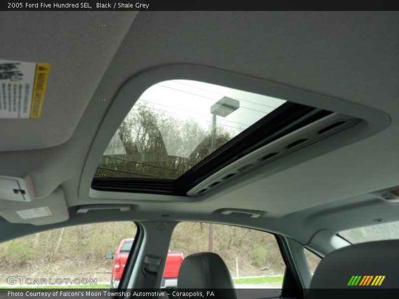 Black / Shale Grey 2005 Ford Five Hundred SEL