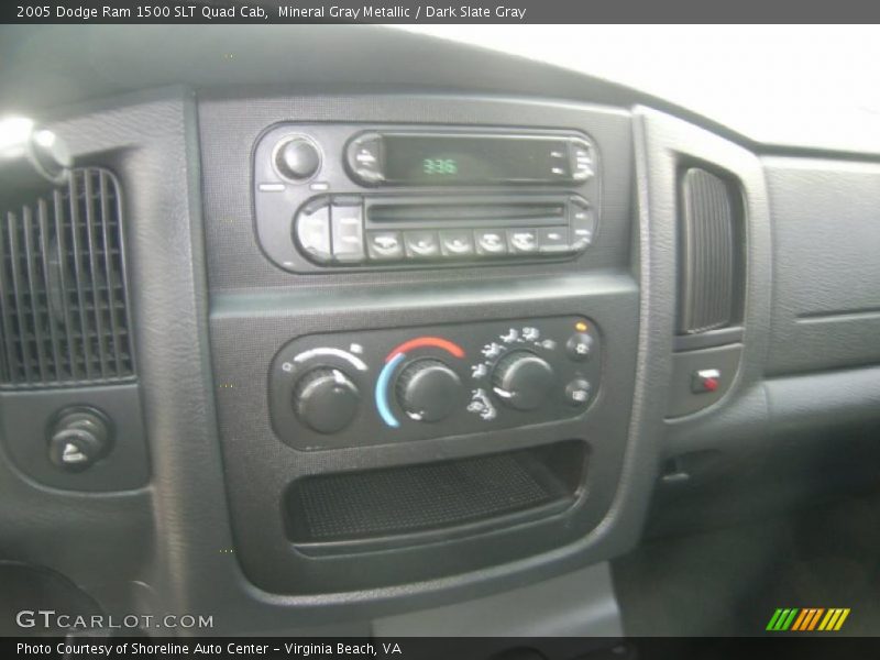 Mineral Gray Metallic / Dark Slate Gray 2005 Dodge Ram 1500 SLT Quad Cab