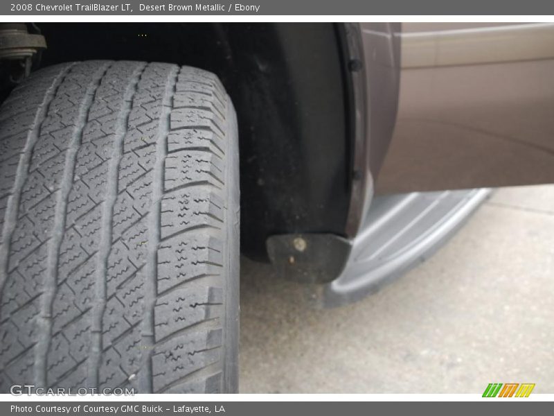 Desert Brown Metallic / Ebony 2008 Chevrolet TrailBlazer LT