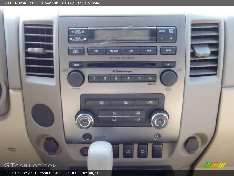 Galaxy Black / Almond 2011 Nissan Titan SV Crew Cab