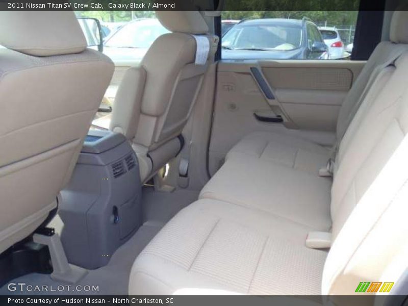 Galaxy Black / Almond 2011 Nissan Titan SV Crew Cab
