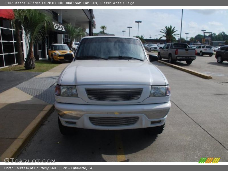 Classic White / Beige 2002 Mazda B-Series Truck B3000 Dual Sport Cab Plus