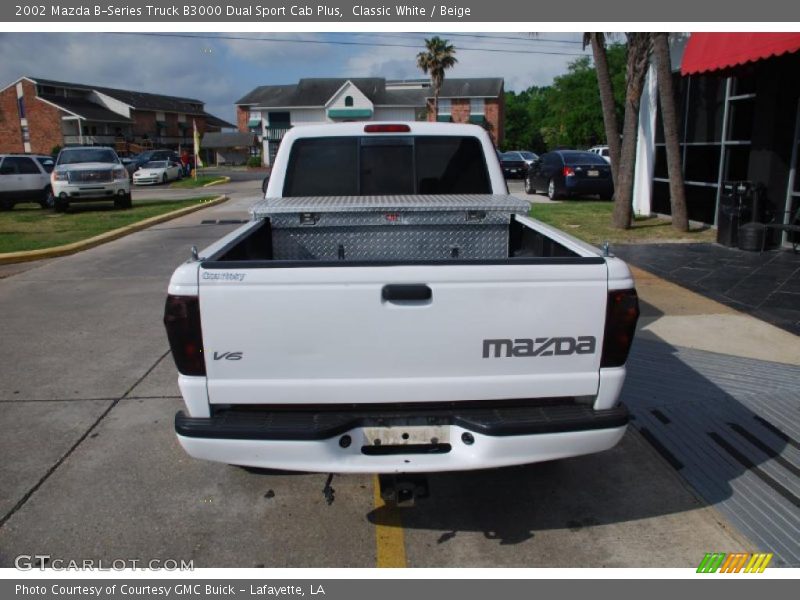 Classic White / Beige 2002 Mazda B-Series Truck B3000 Dual Sport Cab Plus