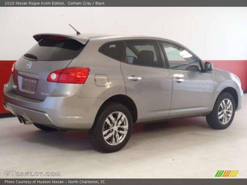 Gotham Gray / Black 2010 Nissan Rogue Krom Edition